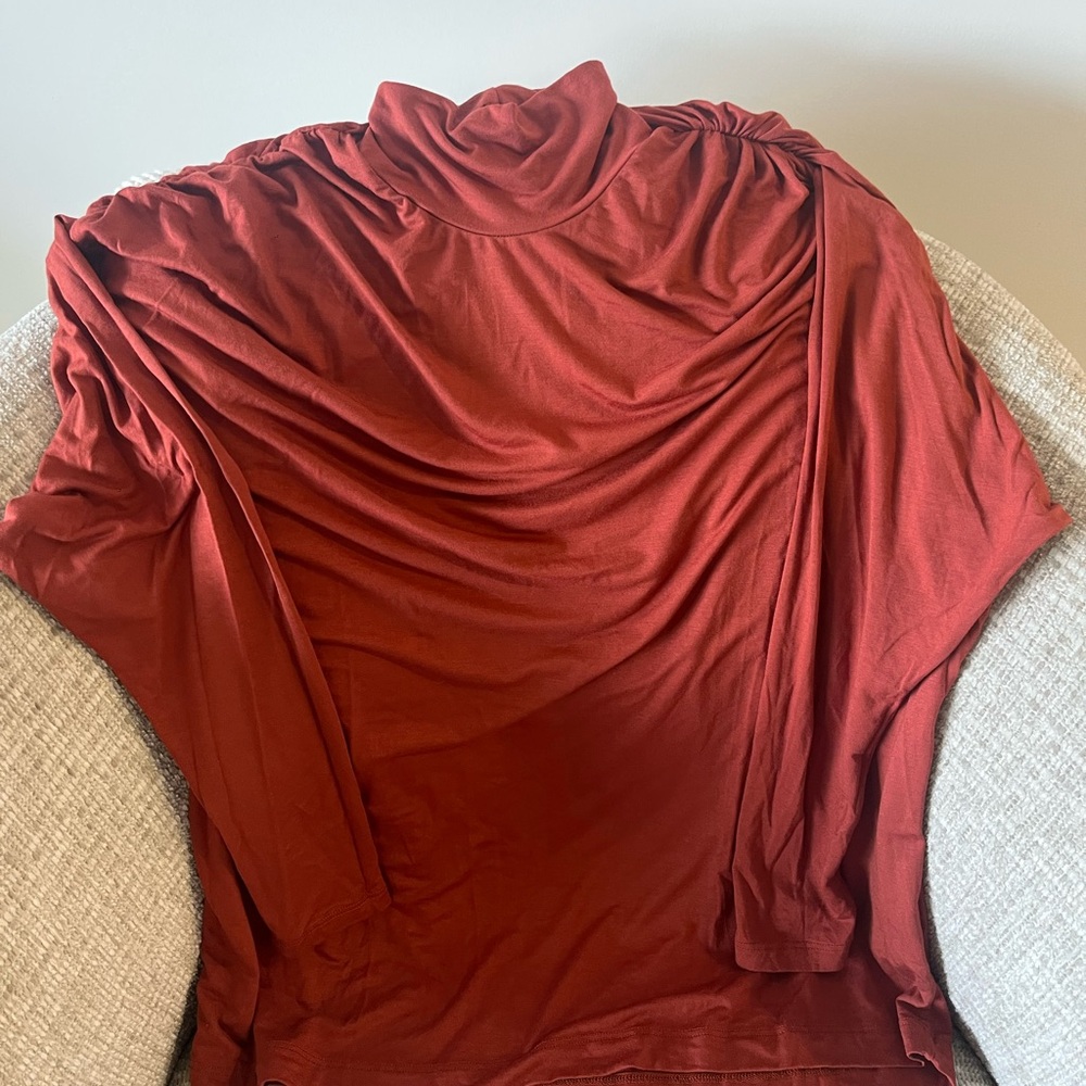 Elegant Rust Women's Top